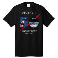 Apollo 11 50th Anniversary Moon Landing July 20 1969 Tall T-Shirt