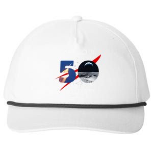 Apollo 11 50th Anniversary Moon Landing July 20 1969 Snapback Five-Panel Rope Hat