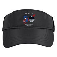 Apollo 11 50th Anniversary Moon Landing July 20 1969 Adult Drive Performance Visor