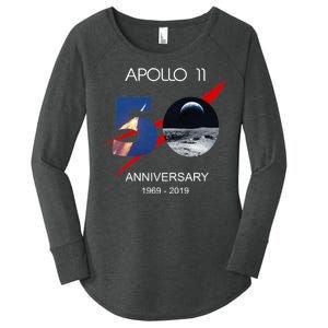 Apollo 11 50th Anniversary Moon Landing July 20 1969 Women's Perfect Tri Tunic Long Sleeve Shirt