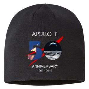 Apollo 11 50th Anniversary Moon Landing July 20 1969 Sustainable Beanie