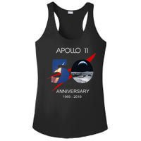 Apollo 11 50th Anniversary Moon Landing July 20 1969 Ladies PosiCharge Competitor Racerback Tank