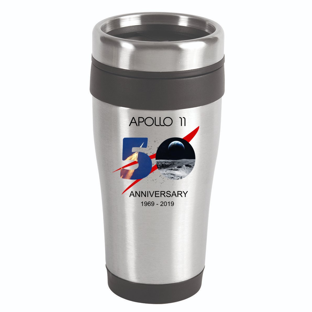 Apollo 11 50th Anniversary Moon Landing July 20 1969 16oz Travel Tumbler