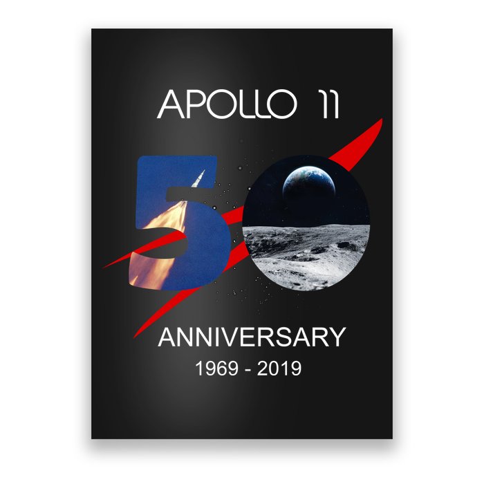 Apollo 11 50th Anniversary Moon Landing July 20 1969 Poster