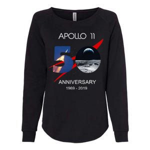 Apollo 11 50th Anniversary Moon Landing July 20 1969 Womens California Wash Sweatshirt