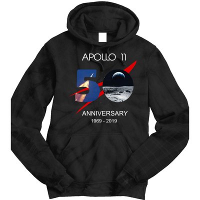Apollo 11 50th Anniversary Moon Landing July 20 1969 Tie Dye Hoodie
