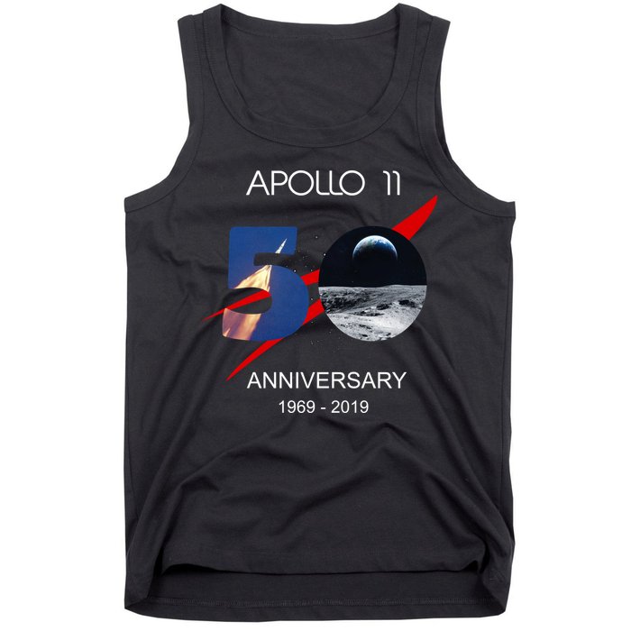 Apollo 11 50th Anniversary Moon Landing July 20 1969 Tank Top