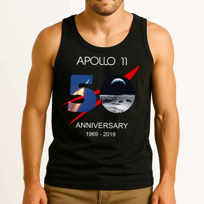 Apollo 11 50th Anniversary Moon Landing July 20 1969 Tank Top