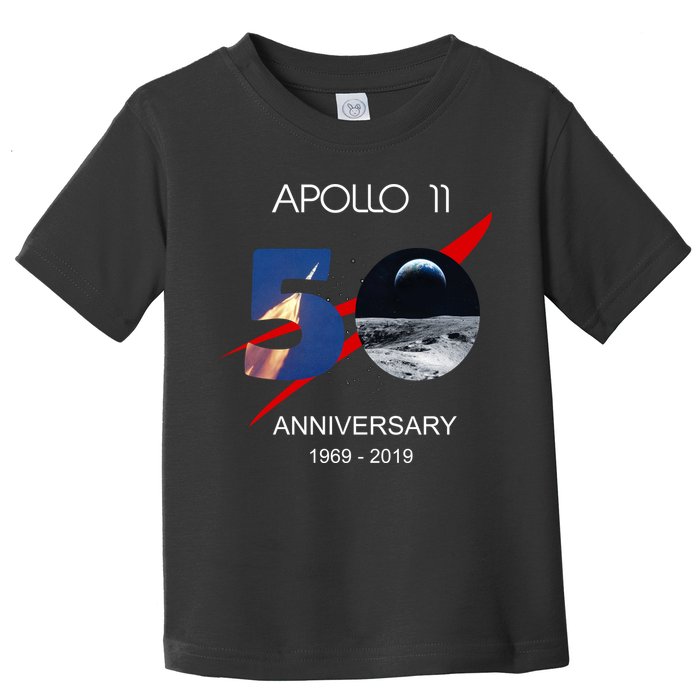 Apollo 11 50th Anniversary Moon Landing July 20 1969 Toddler T-Shirt