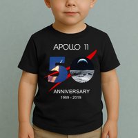 Apollo 11 50th Anniversary Moon Landing July 20 1969 Toddler T-Shirt