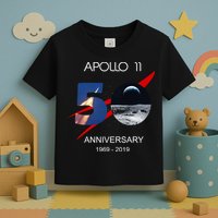 Apollo 11 50th Anniversary Moon Landing July 20 1969 Toddler T-Shirt