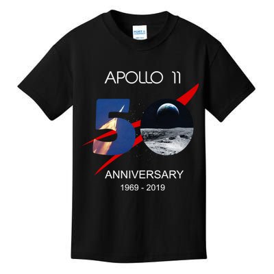 Apollo 11 50th Anniversary Moon Landing July 20 1969 Kids T-Shirt