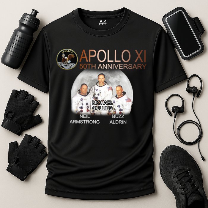 APOLLO 11 Astronauts 50th Anniversary  Performance Shirt