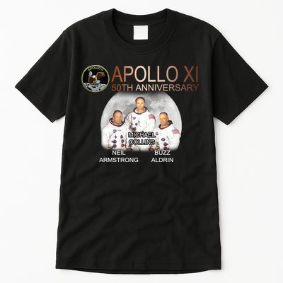 APOLLO 11 Astronauts 50th Anniversary  Tall T-Shirt