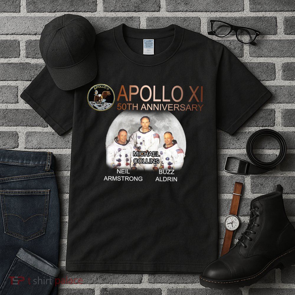 APOLLO 11 Astronauts 50th Anniversary  Tall T-Shirt