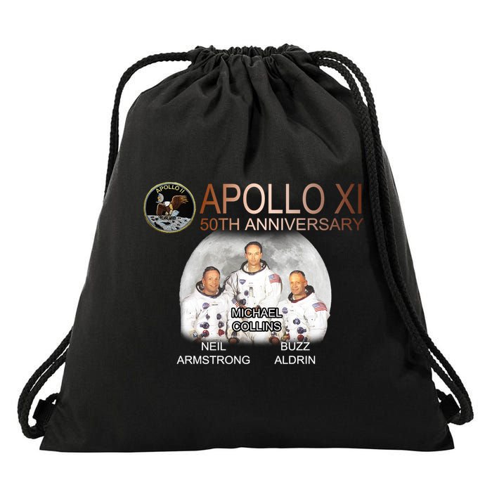 APOLLO 11 Astronauts 50th Anniversary  Drawstring Bag