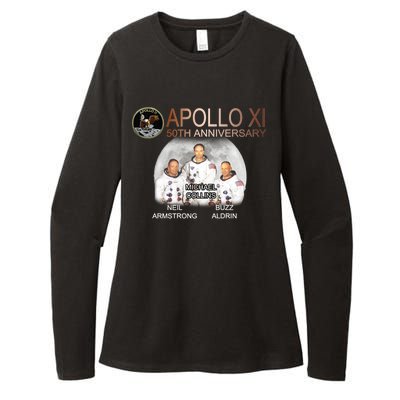 APOLLO 11 Astronauts 50th Anniversary  Womens CVC Long Sleeve Shirt