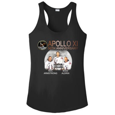 APOLLO 11 Astronauts 50th Anniversary  Ladies PosiCharge Competitor Racerback Tank