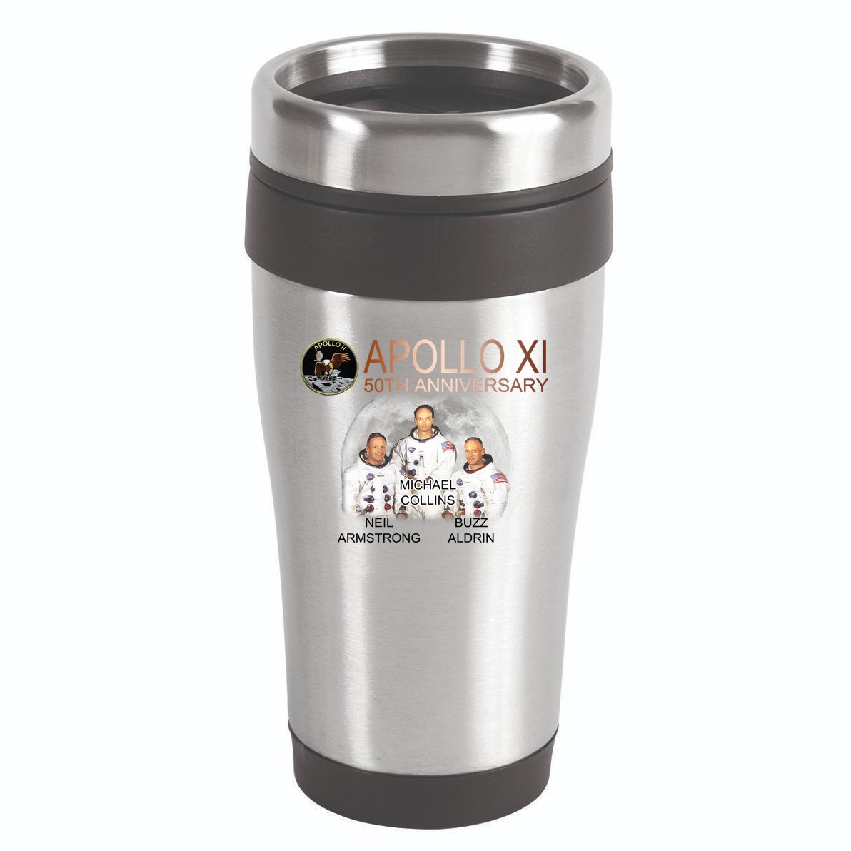 APOLLO 11 Astronauts 50th Anniversary  16oz Travel Tumbler