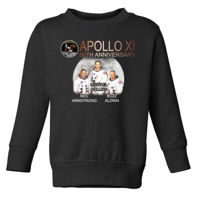 APOLLO 11 Astronauts 50th Anniversary  Toddler Sweatshirt