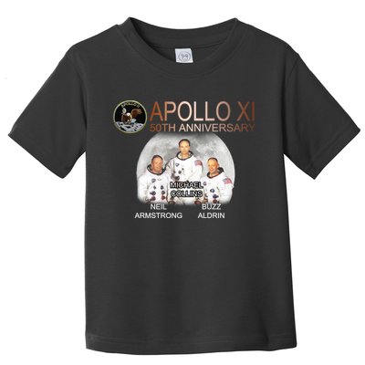 APOLLO 11 Astronauts 50th Anniversary  Toddler T-Shirt