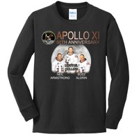 APOLLO 11 Astronauts 50th Anniversary  Kids Long Sleeve Shirt