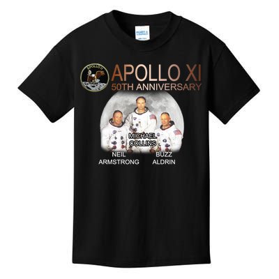 APOLLO 11 Astronauts 50th Anniversary  Kids T-Shirt