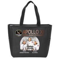 APOLLO 11 Astronauts 50th Anniversary  Zip Tote Bag