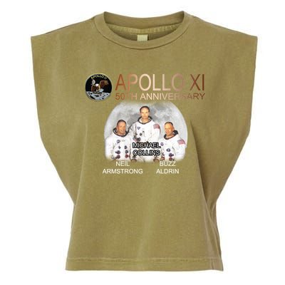 APOLLO 11 Astronauts 50th Anniversary  Garment-Dyed Women's Muscle Tee