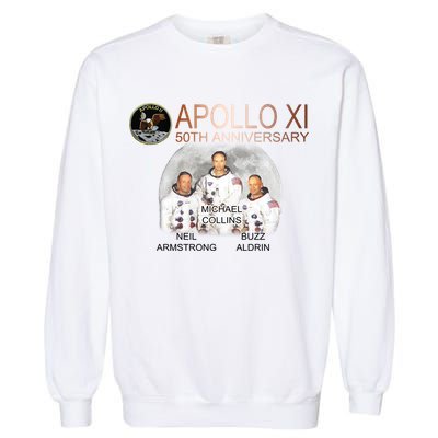 APOLLO 11 Astronauts 50th Anniversary  Garment-Dyed Sweatshirt