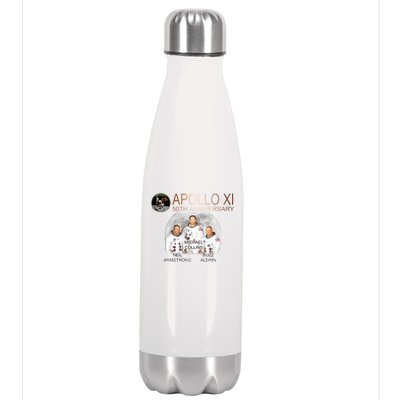 APOLLO 11 Astronauts 50th Anniversary  Stainless Steel Insulated Water Bottle