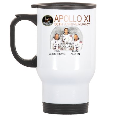 APOLLO 11 Astronauts 50th Anniversary  Stainless Steel Travel Mug