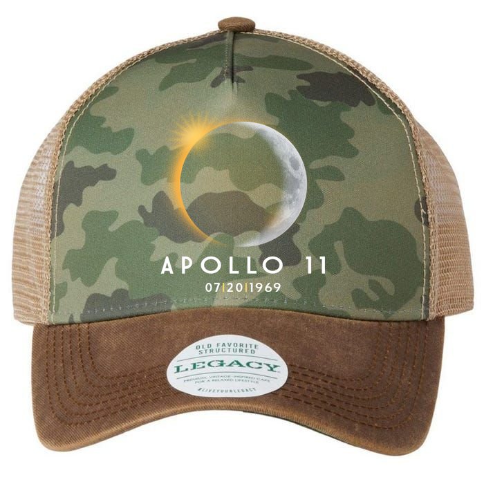 Apollo 11 Eclipse 50th Anniversary  Legacy Tie Dye Trucker Hat