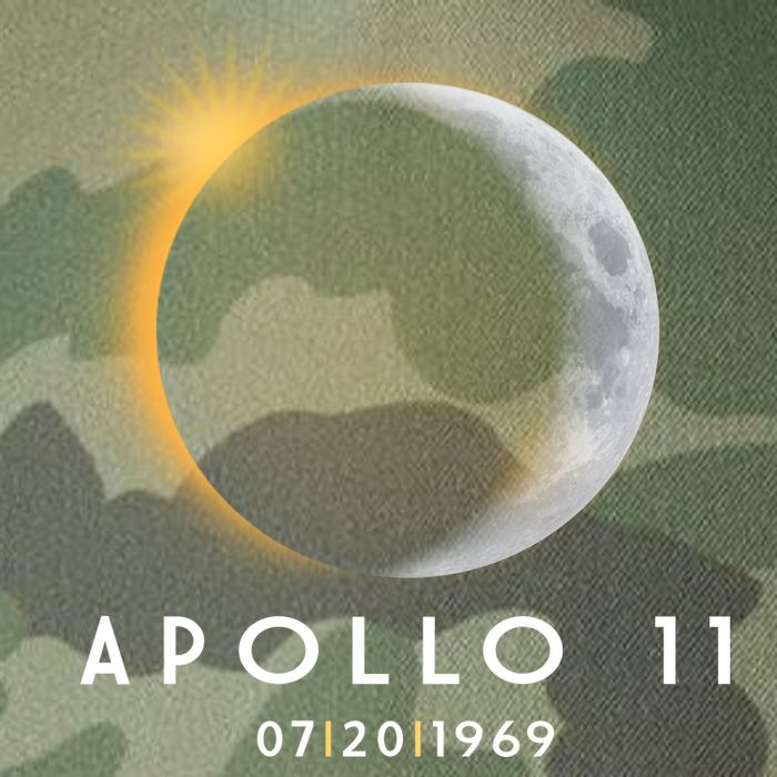 Apollo 11 Eclipse 50th Anniversary  Legacy Tie Dye Trucker Hat