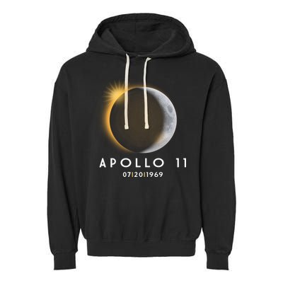 Apollo 11 Eclipse 50th Anniversary  Garment-Dyed Fleece Hoodie