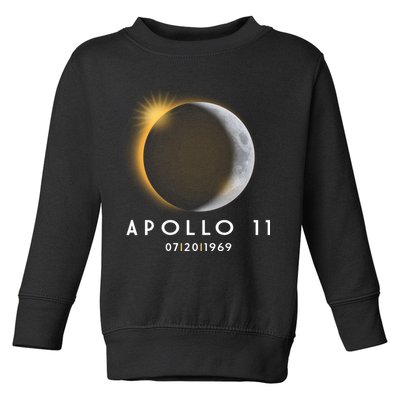 Apollo 11 Eclipse 50th Anniversary  Toddler Sweatshirt