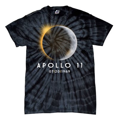 Apollo 11 Eclipse 50th Anniversary  Tie-Dye T-Shirt