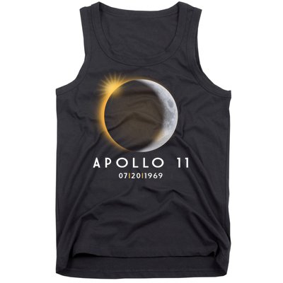 Apollo 11 Eclipse 50th Anniversary  Tank Top