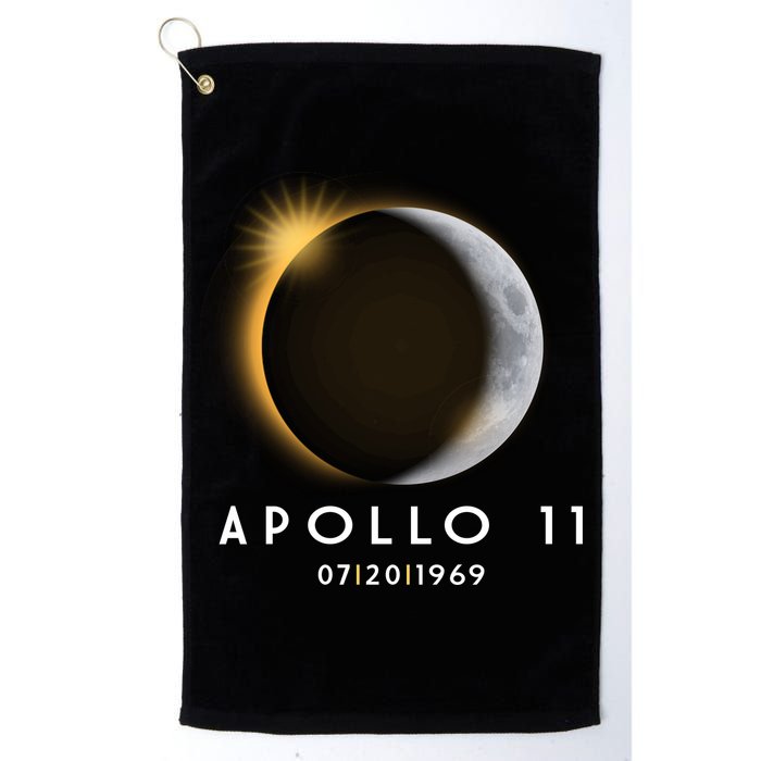 Apollo 11 Eclipse 50th Anniversary  Golf Towel