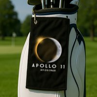 Apollo 11 Eclipse 50th Anniversary  Golf Towel