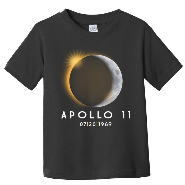 Apollo 11 Eclipse 50th Anniversary  Toddler T-Shirt