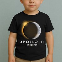 Apollo 11 Eclipse 50th Anniversary  Toddler T-Shirt