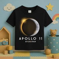 Apollo 11 Eclipse 50th Anniversary  Toddler T-Shirt