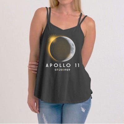 Apollo 11 Eclipse 50th Anniversary  Women's Strappy Tank