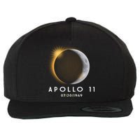 Apollo 11 Eclipse 50th Anniversary  Wool Snapback Cap