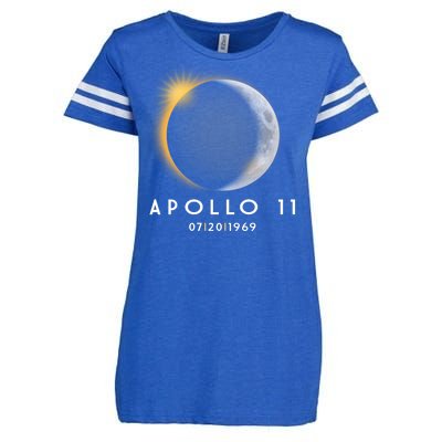 Apollo 11 Eclipse 50th Anniversary  Enza Ladies Jersey Football T-Shirt