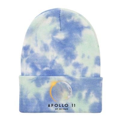 Apollo 11 Eclipse 50th Anniversary  Tie Dye 12in Knit Beanie