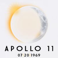Apollo 11 Eclipse 50th Anniversary  Garment-Dyed Sweatshirt