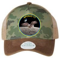 Apollo 11 Emblem Moon Landing Bald Eagle Legacy Tie Dye Trucker Hat