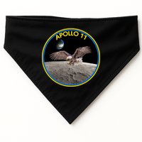 Apollo 11 Emblem Moon Landing Bald Eagle USA-Made Doggie Bandana